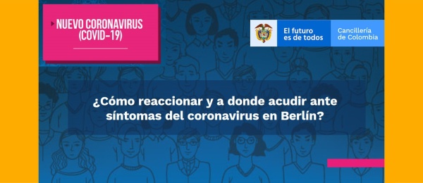 ¿Cómo reaccionar y a donde acudir ante síntomas del coronavirus en Berlín?