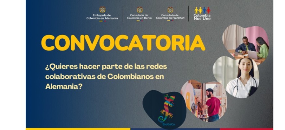 ¿Quieres hacer parte de las redes colaborativas de colombianos en Alemania?